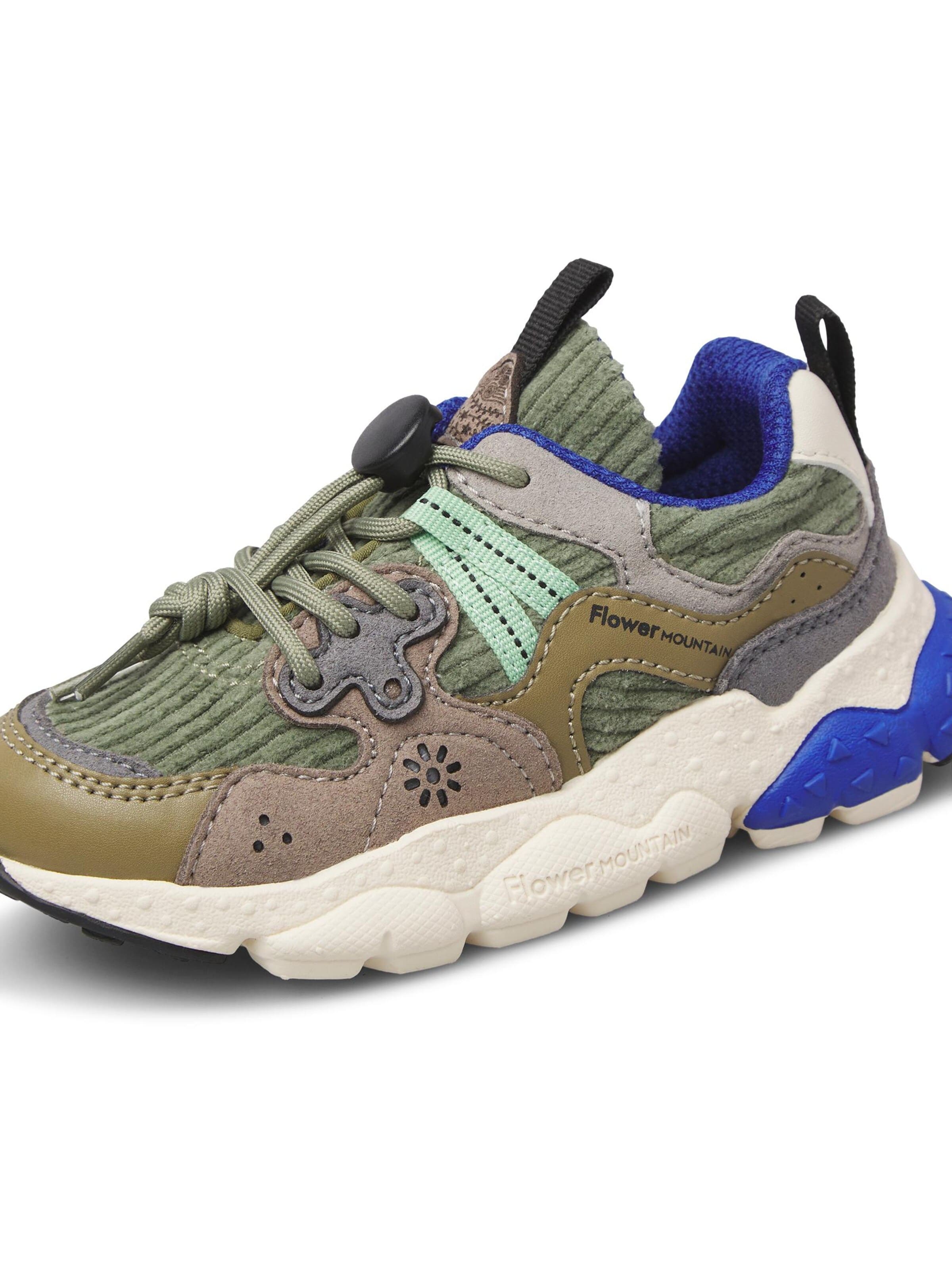 NATURINO Sneakers 'YAMANO 3 JUNIOR.' in Groen: voorkant