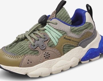 NATURINO Sneakers 'YAMANO 3 JUNIOR.' in Groen: voorkant