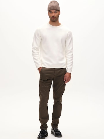 Regular Pantalon chino 'Paul K3280 Dale' GABBA en marron