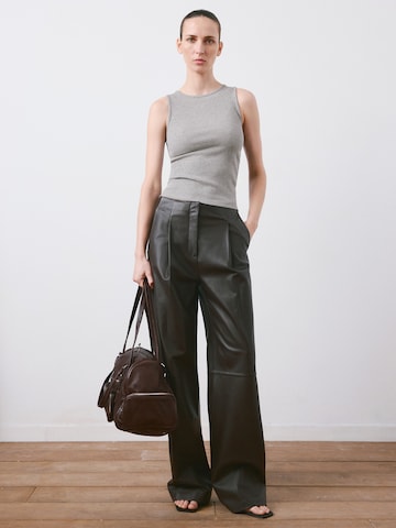 MANGO Top 'BONI' in Grijs