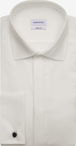 Coupe regular Chemise business SEIDENSTICKER en blanc