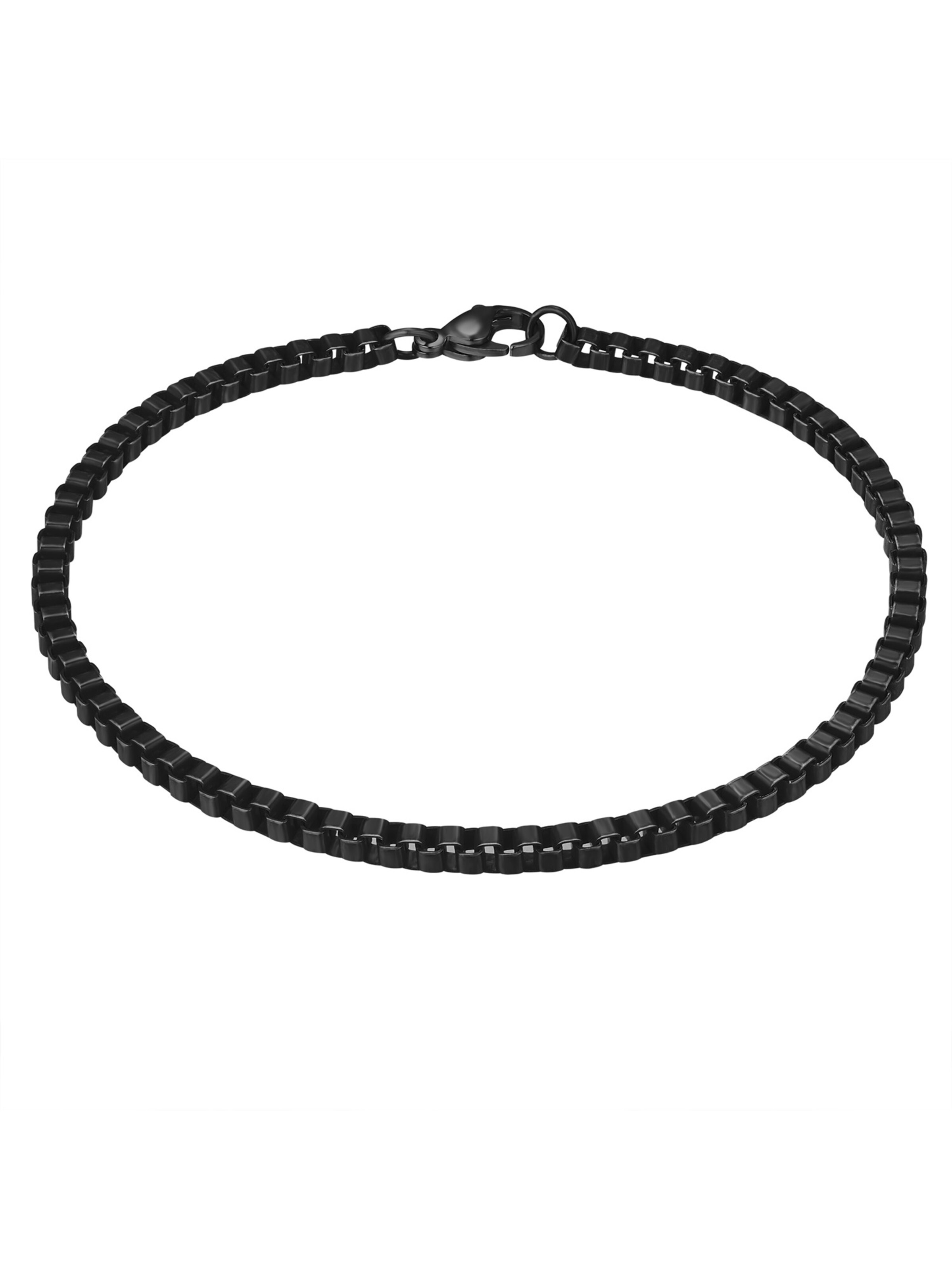 True Rebels Bracelet in Black: front