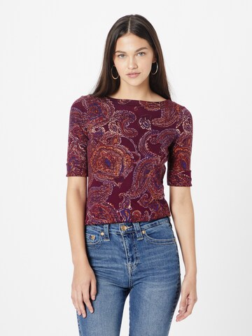 Lauren Ralph Lauren Tričko 'JUDY' – červená: přední strana