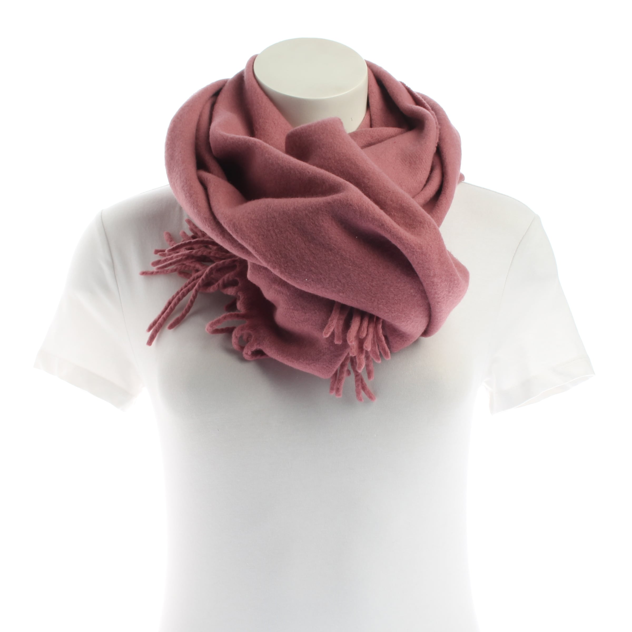 Acne Scarf & Wrap in One size in Pink: front