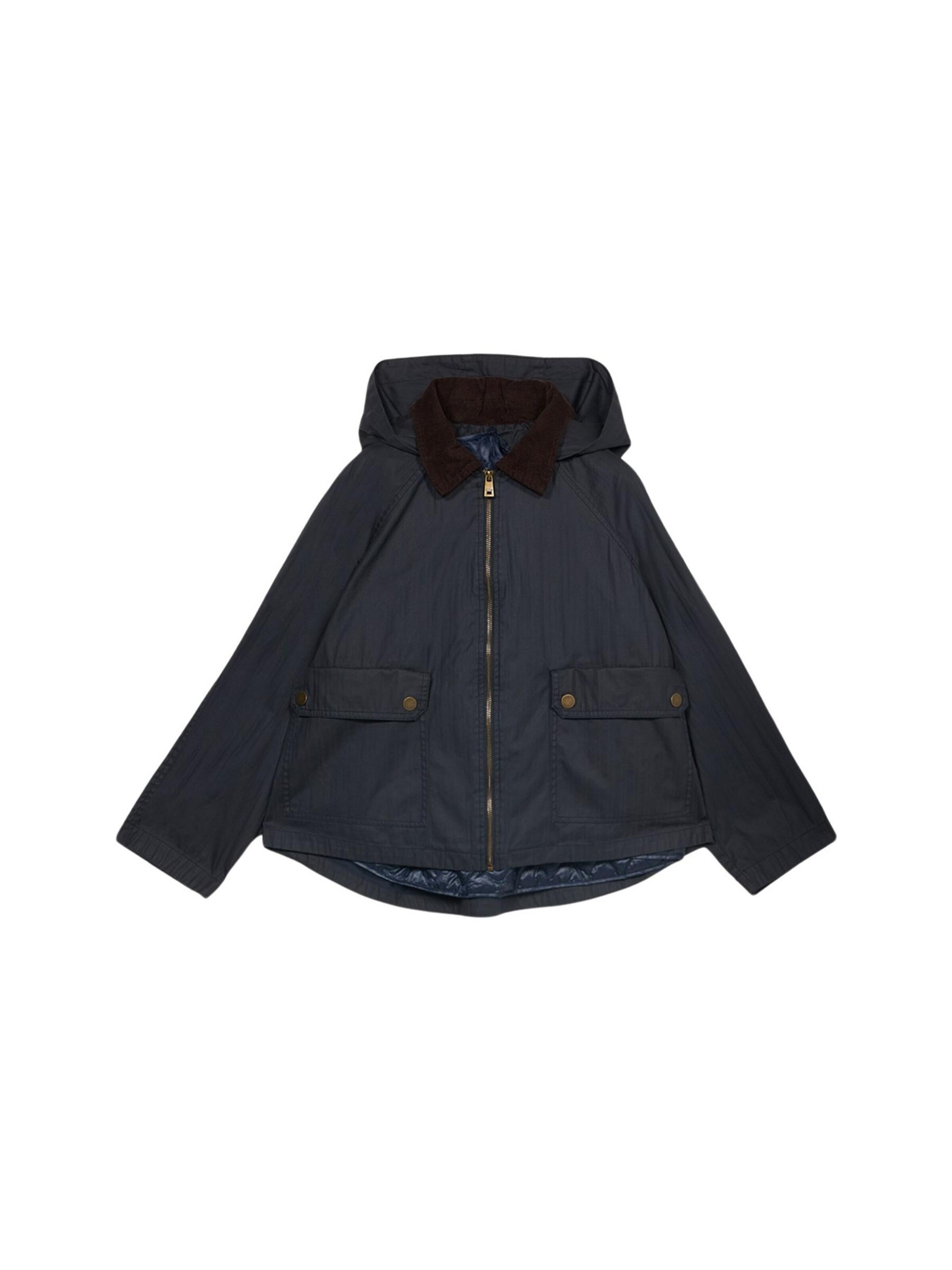 oltre Wintermantel in Blauw: voorkant