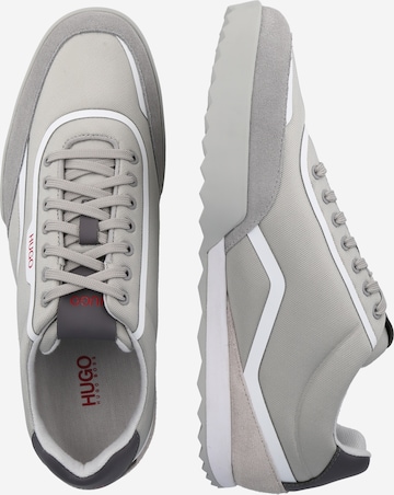 HUGO Red Sneaker 'Matrix' in Grau