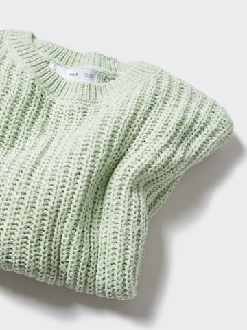 MANGO Sweater 'Arandano' in Green