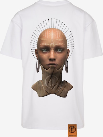 T-Shirt 'Apocalypto' Forgotten Faces en blanc