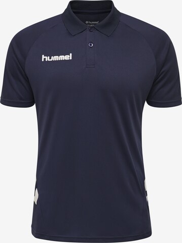 T-Shirt fonctionnel Hummel en bleu : devant