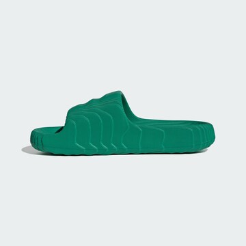 ADIDAS ORIGINALS Mule 'Adilette 22' in Green
