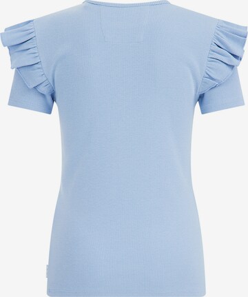 T-Shirt WE Fashion en bleu