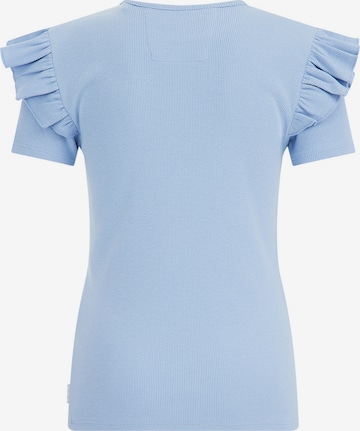 T-Shirt WE Fashion en bleu