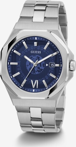 GUESS Analoog horloge 'Emperor' in Zilver