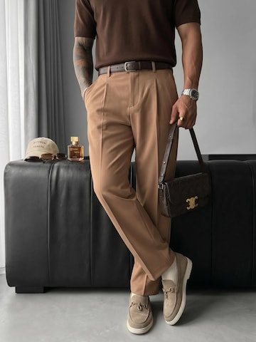 Kleidermafia Loose fit Trousers in Beige