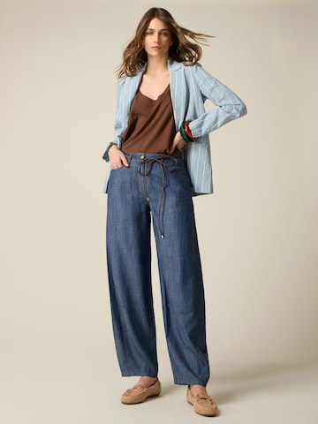 Loosefit Jeans di oltre in blu: frontale