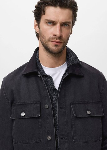 MANGO MAN Übergangsjacke 'Lithia' in Schwarz