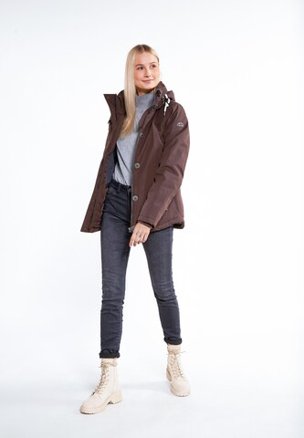 Veste fonctionnelle ICEBOUND en marron