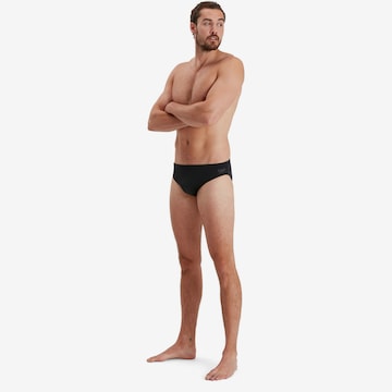 SPEEDO Athletic Swim Trunks in Black