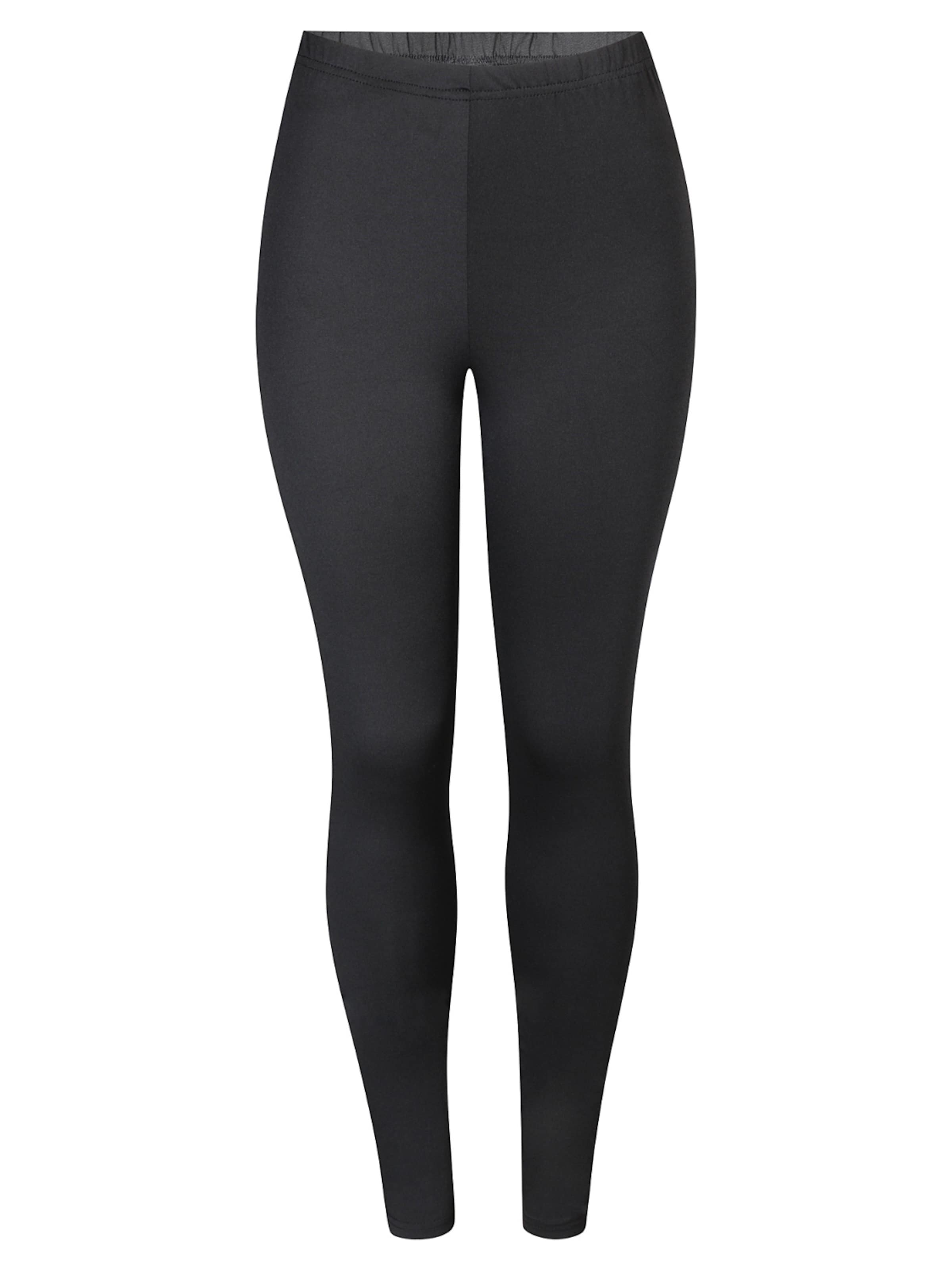 ze-ze Slimfit Leggings 'Asim 161' in Schwarz: Vorderseite