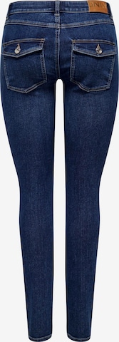 Slimfit Jeans 'DAISY' di ONLY in blu