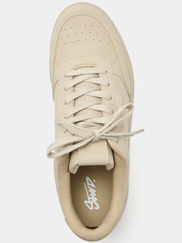 Pull&Bear Låg sneaker i brun