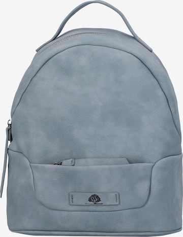 GREENBURRY Backpack 'Gretl' in Blue: front