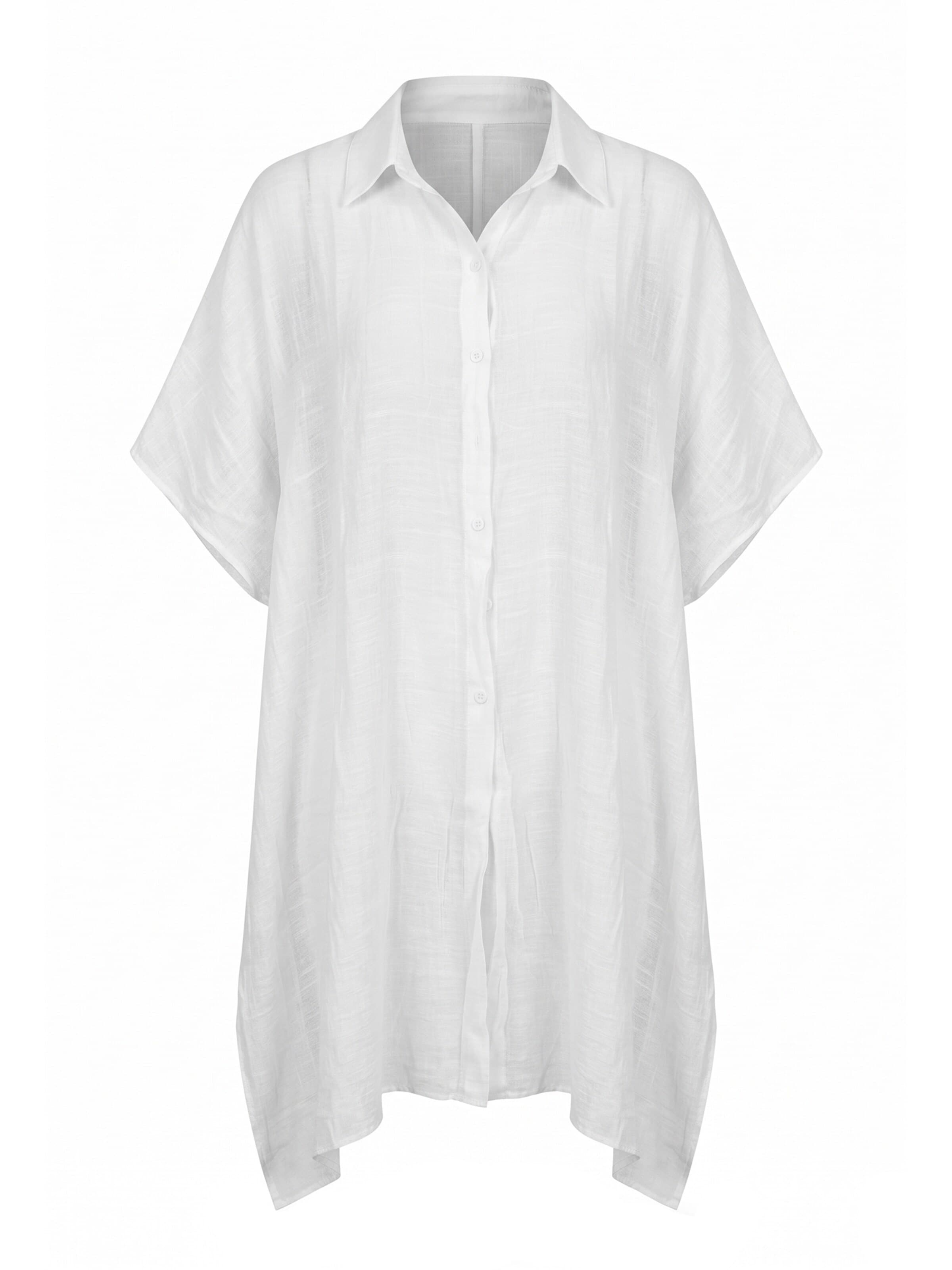 Vivi Idee Tunic in White: front