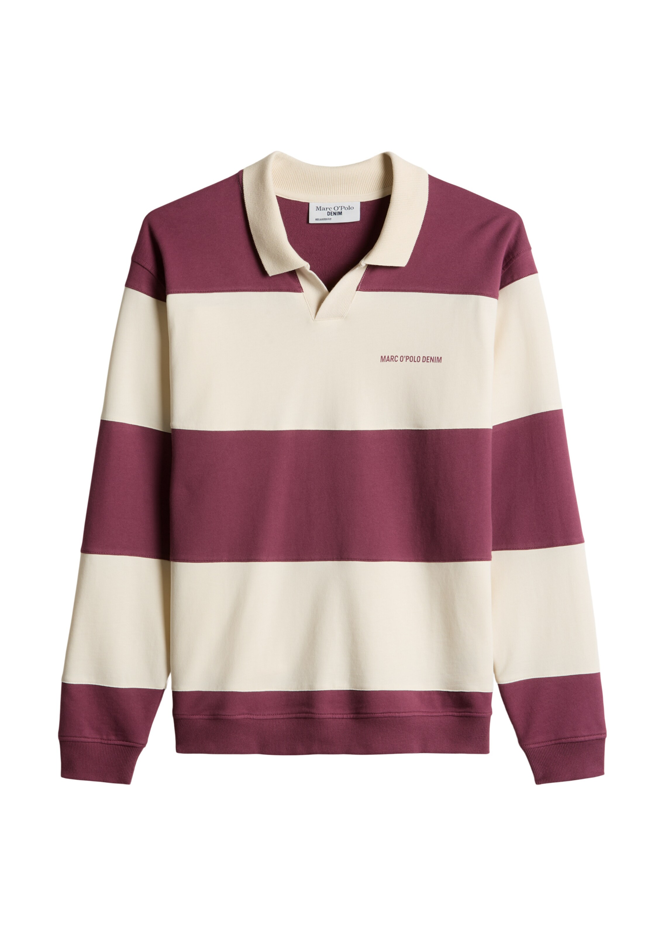 Marc O'Polo DENIM Sweatshirt in Lila: Vorderseite