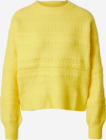 FRNCH PARIS Sweater 'LUKA' in Yellow: front