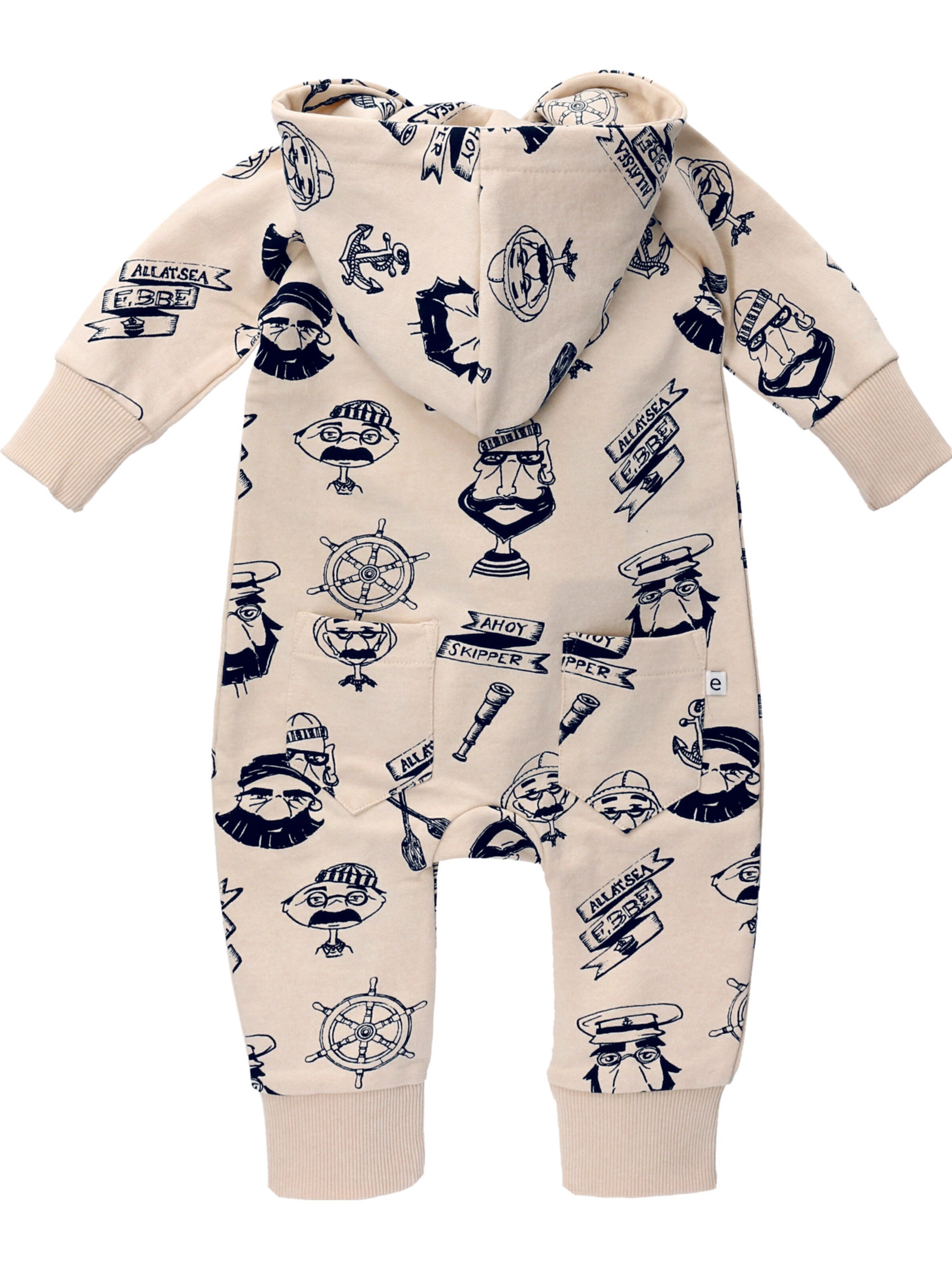 Ebbe Dungarees 'Hadlee' in Beige