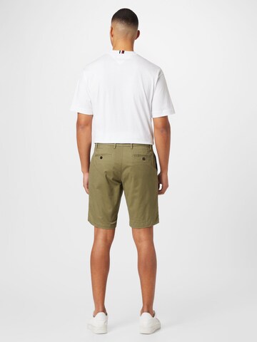 TOMMY HILFIGER Regular Chino trousers 'Harlem' in Green