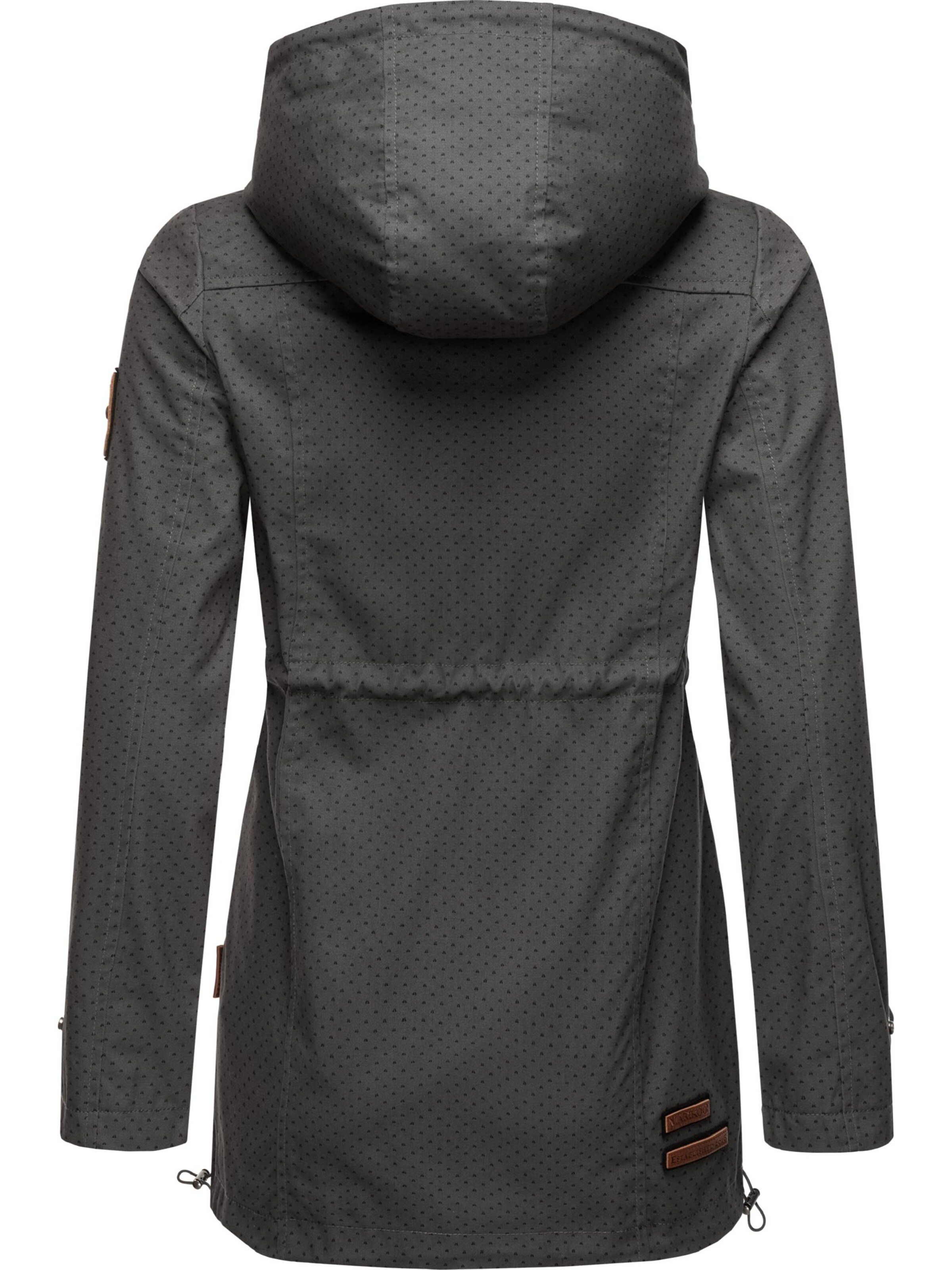 MARIKOO Övergångsparkas 'Nyokoo' i grå