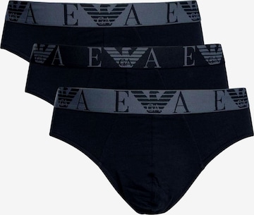 Slip di Emporio Armani in blu: frontale