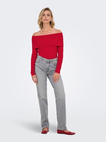 ONLY Trui 'ONLKatia' in Rood