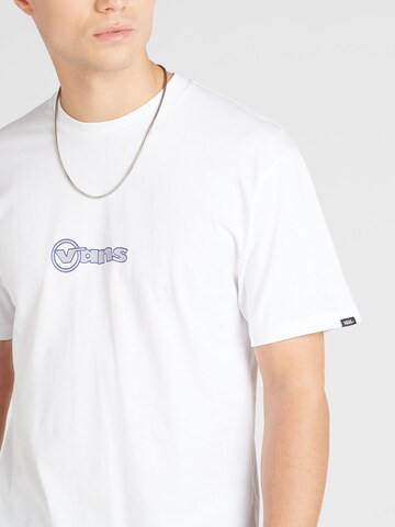 VANS Тениска 'CIRCLE' в бяло