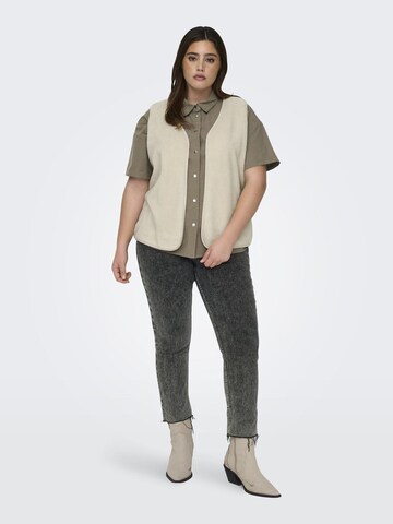 ONLY Carmakoma Weste in Beige