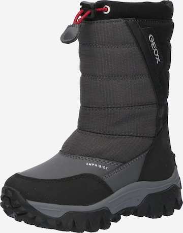 GEOX Škornji za v sneg 'HIMALAYA' | črna barva: sprednja stran