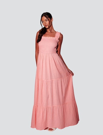 South Beach Mekko värissä vaaleanpunainen: etupuoli