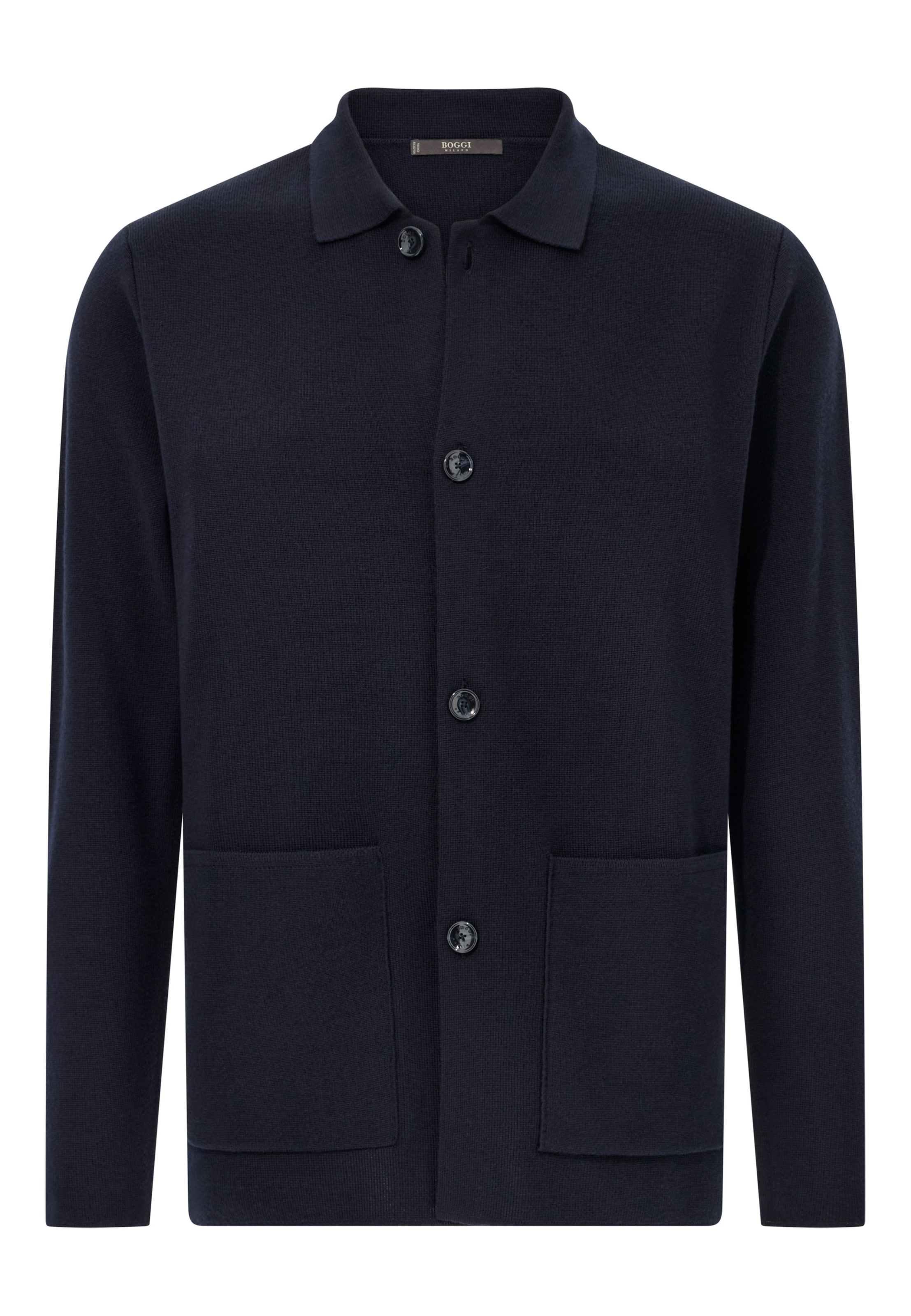 Boggi Milano Kampsun, värv sinine: eest vaates