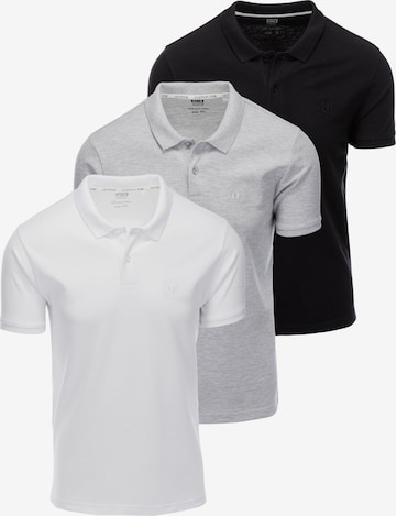 Ombre Shirt in Grey: front