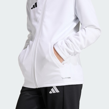 ADIDAS PERFORMANCE - Sudadera con cremallera deportiva 'Entrada26' en blanco