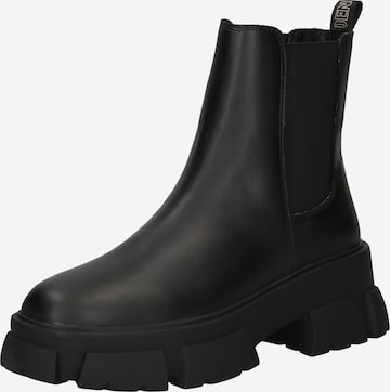 STEVE MADDEN Chelsea boots 'Tunnel' i svart: framsida