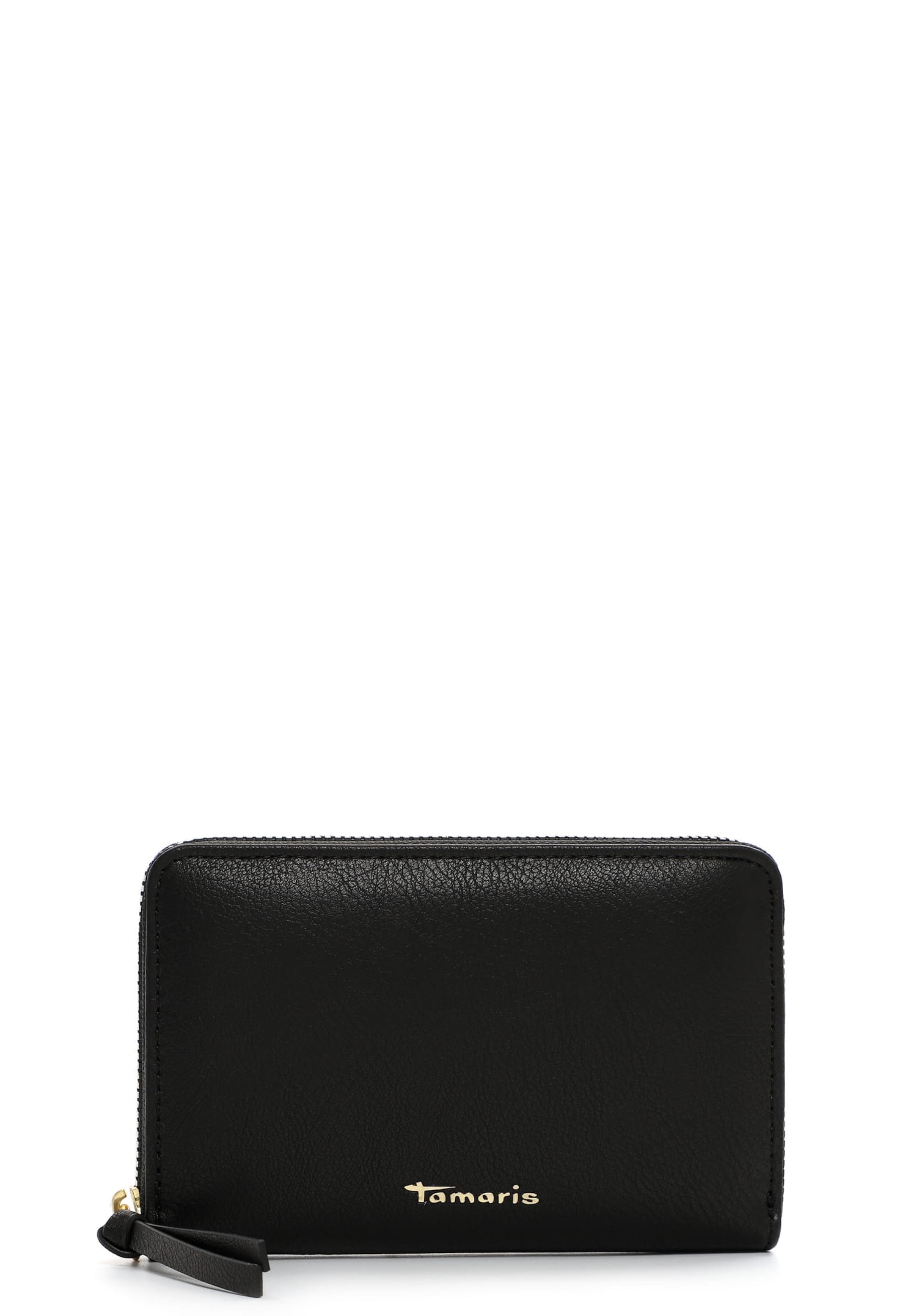 Tamaris Портмоне 'Gunda' в черно: отпред