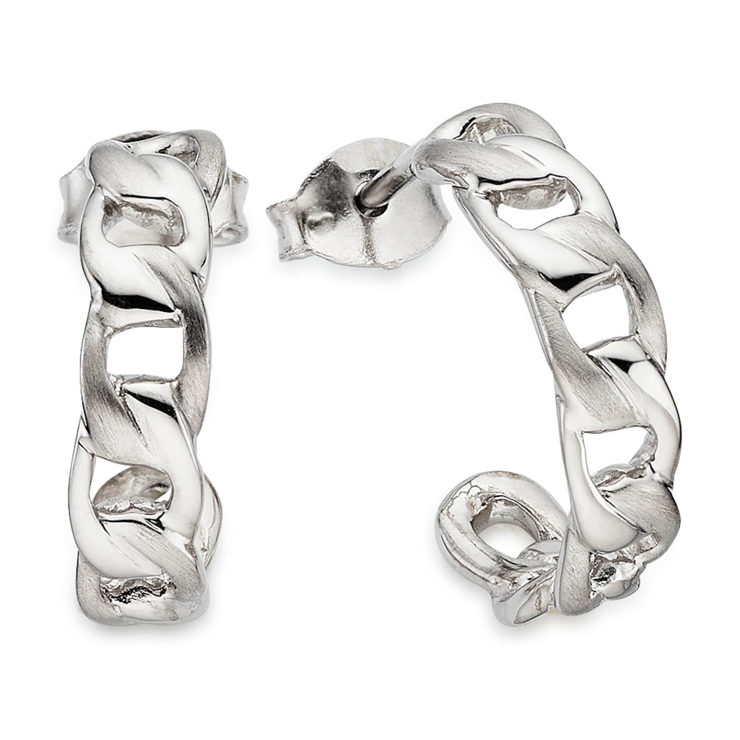 Bruno Banani LM Earrings in Silver: front