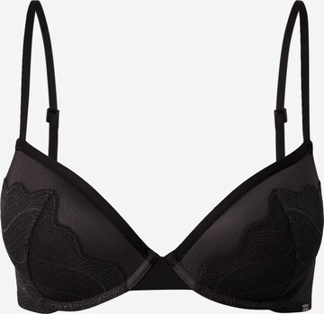 Calvin Klein Underwear T-shirt Bra in Black: front