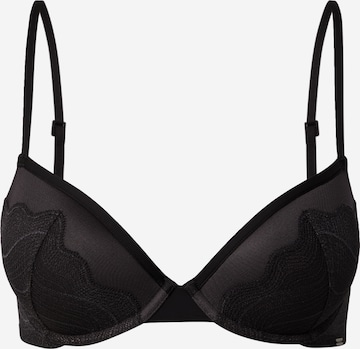 Calvin Klein Underwear - Soutien de tecido Soutien em preto: frente