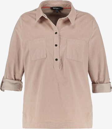 Ulla Popken Blouse in Beige: front