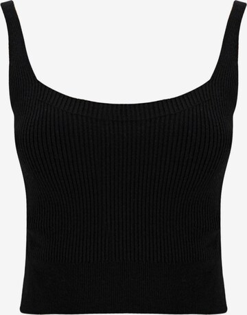 Dandalo Top in Black: front