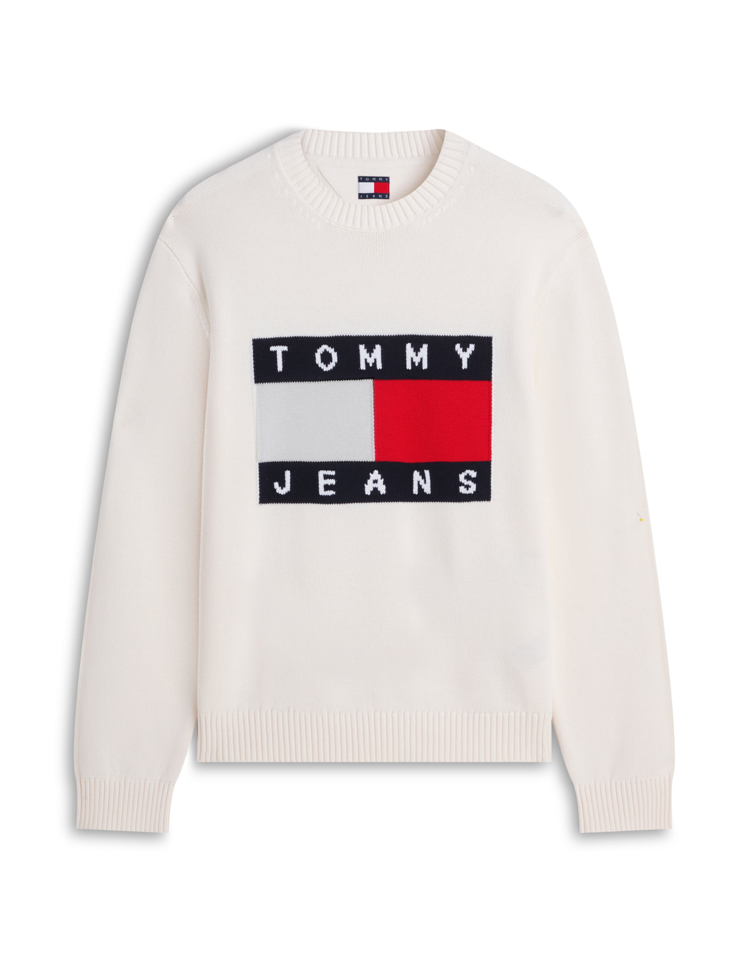 Tommy Jeans Pulóver - fehér: elől