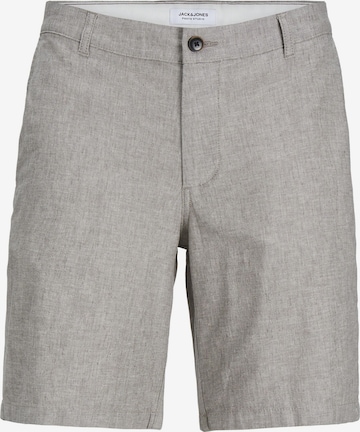 Jack & Jones Plus Regular Chino Pants in Grey: front